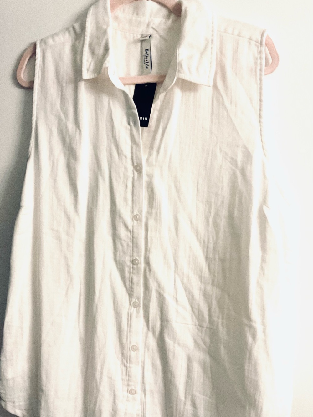 💕 NWT Torrid Sleeveless Linen Top